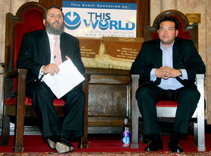 Rabbi Shmuley Boteach , Jon Gosselin Rabbi Shmuley Boteach , Jon Gosselin